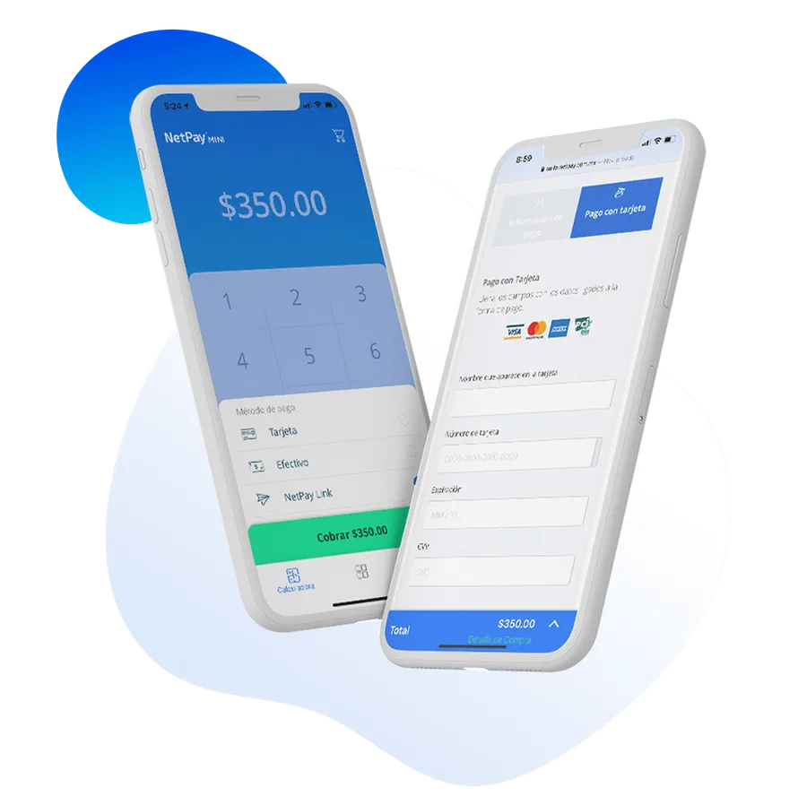 App NetPay MINI y pago con link en el celular